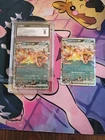 Charizard Ex Shiny Treasure CGC 8+ Charizard Ex 125/197 Obsidian Flames Combo