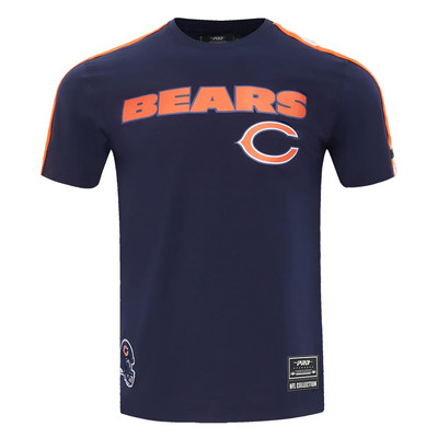 Pro Standard - NFL Chicago Bears Classic Mesh Striped Men's Tee - Navy Blue