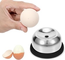 Stainless Steel Egg Piercer for Hard Boiled Eggs with Retractable Pin