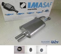 Imasaf ESD Auspuff Endtopf für Rover 200+Cabrio+Coupe 1.6 (Xw) 1992-1999+ZubehöR