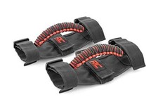 Corded Universal Roll Bar Grab Handles - 117610 Black