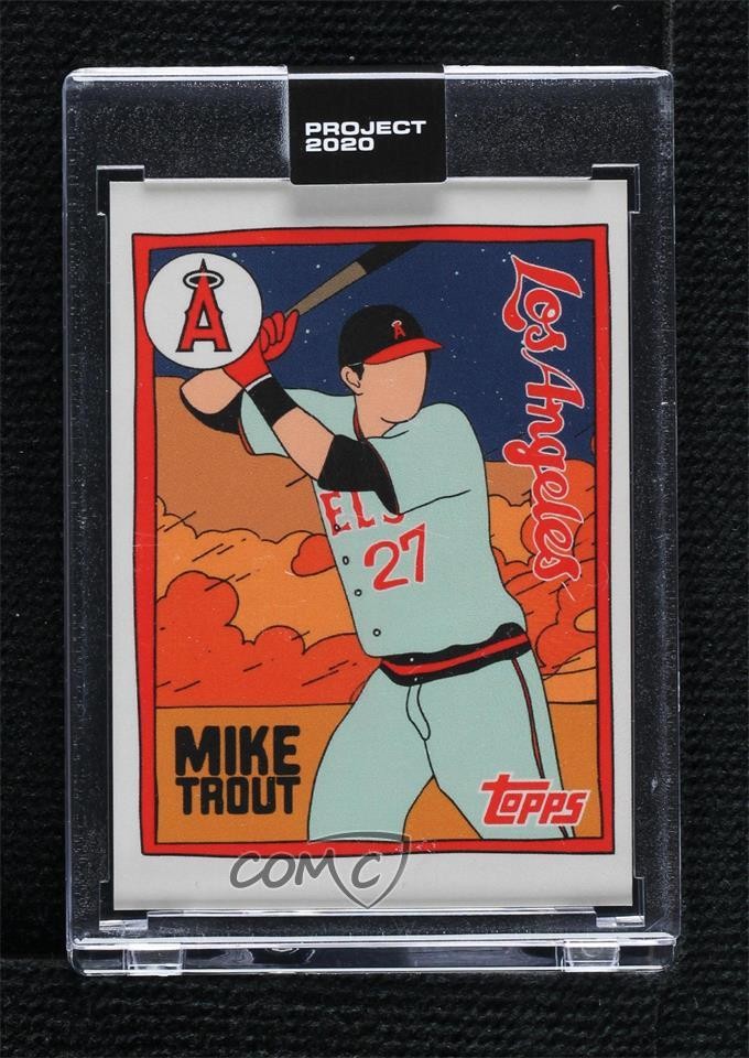2020 Topps Project 2020 2011 Topps Update /16430 Mike Trout Fucci #63 01qb