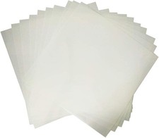 12pcs 6mil Blank Stencil Sheets, 12x12inch, Milky Translucent Material