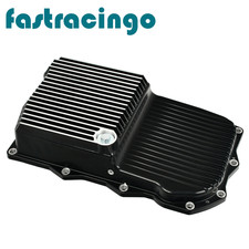 Brushed Aluminum Transmission Pan W 2 Filters For 2013-22 Ram 1500challenger