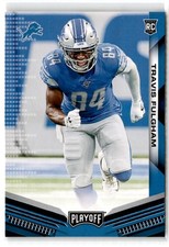 2019 Panini Playoff Travis Fulgham RC #292 Detroit Lions