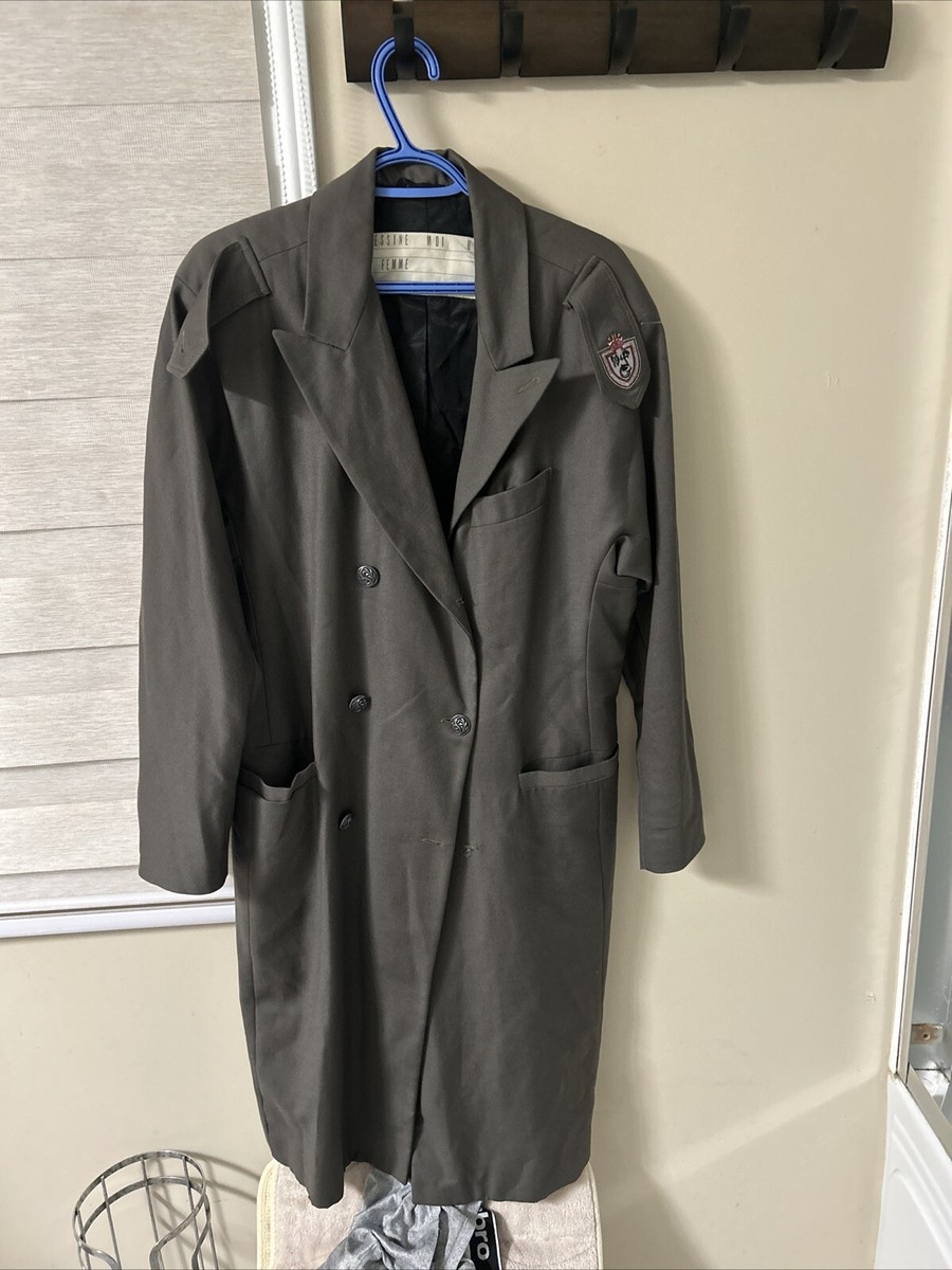 Marithé Francois Girbaud Trench Coat Really Rare 1989 Runway