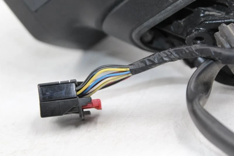 Left Driver Side Blue Door Mirror Power Painted 2017-2019 AUDI A4 OEM #11182 - Image 4 of 4