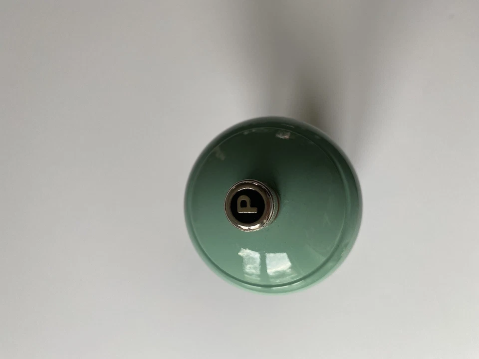 Trudeau Pepper Mill Modern Blue/Green Turquoise Kitchen Decor Brand New Wooden ! — 第 3/4 张图片