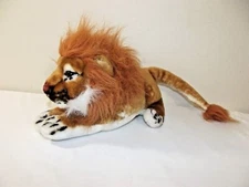 Realistic LION PLUSH - Hosung 11" Laying Stuffed Animal