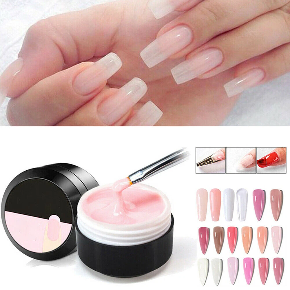 Gel 💎T Nail Extensions | Natural | NABulous Nails Best Soft Gel X Nail Tips