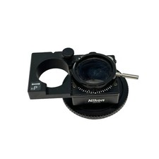 Nikon Microscopio Slide Out Polarizzatore Made in Japan