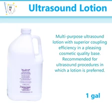 Wavelength Ultrasound Lotion with Aloe Vera, 1 Gal Water soluble, Hypoallergenic