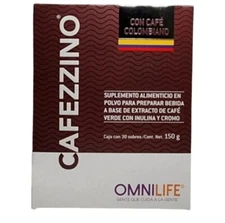  Cafe CAFEZZINO Coffee | Colombiano Omnilife | 1 Box |**FREESHIPPING**