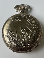 Mechanische   Entenmotiv Taschenuhr Pocket Watch  7-4