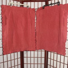 Set of 2 Options Sham Throw Pillowcase Red Flower Damask 100 Egyptian Cotton