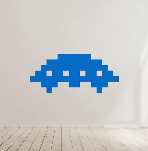 Space invaders Vinyl Decal for Car laptop Window Bumper Wall Truck Kids room - Picture 3 of 13