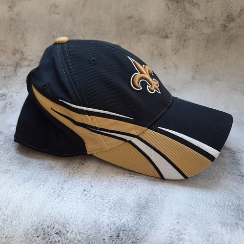 Reebok NFL New Orleans Saints Logo Mütze Cap Fitted Football Retro - Bild 3 von 10