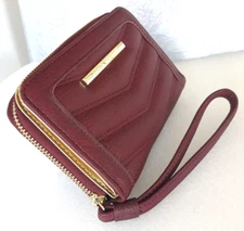 New Steve Maden Wallet Wristlet w/Gold Zip/Magnet 6"x4"x1.20" ~2 Compartments