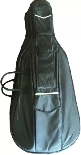 Wholesale, Box of 4, Deluxe 20mm Thick Cello Bag 4/4, Heavy Duty Zipper