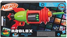 NERF Roblox Build A Boat for Treasure: Spacelock Ray Blaster, includes Code...