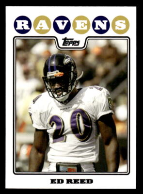 2008 Topps Ed Reed #266 Baltimore Ravens Football Card | eBay