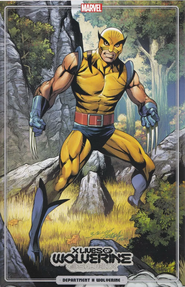X LIVES OF WOLVERINE 1 MARK BAGLEY VARIANT COMIC BOOK Marvel