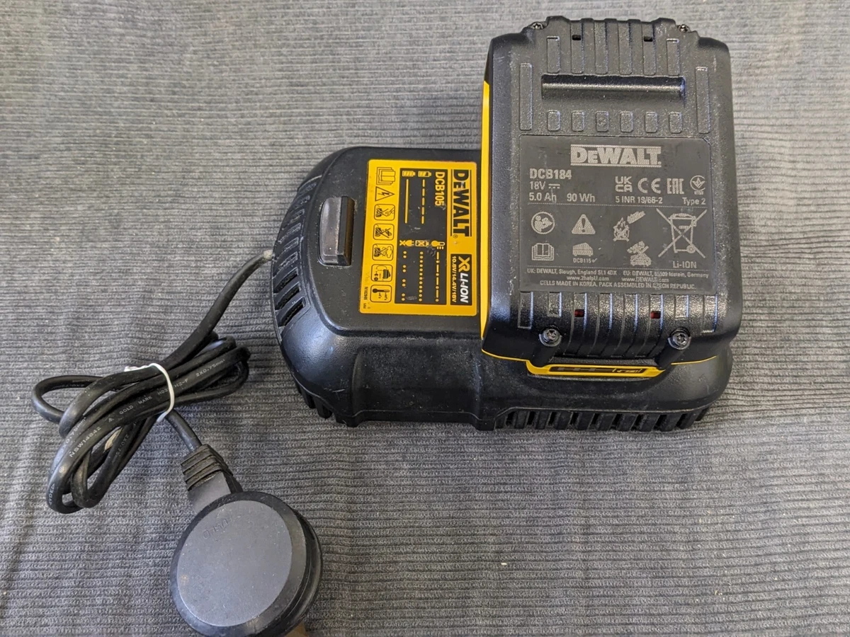 Dewalt dcb184 battery 2025 charger