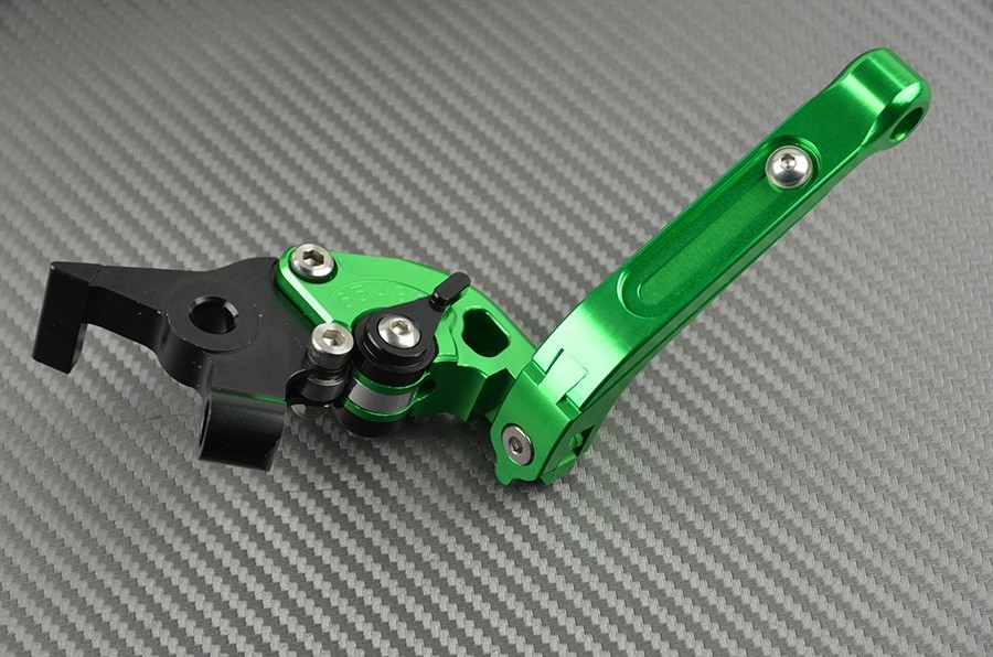 Levier flip-up repliable vert pour TRIUMPH Street Triple S 2017-2018
