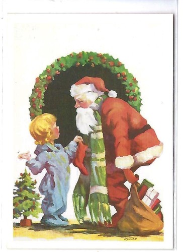 Santa Claus Nostalgic Art Collection Cover Dec. 1936