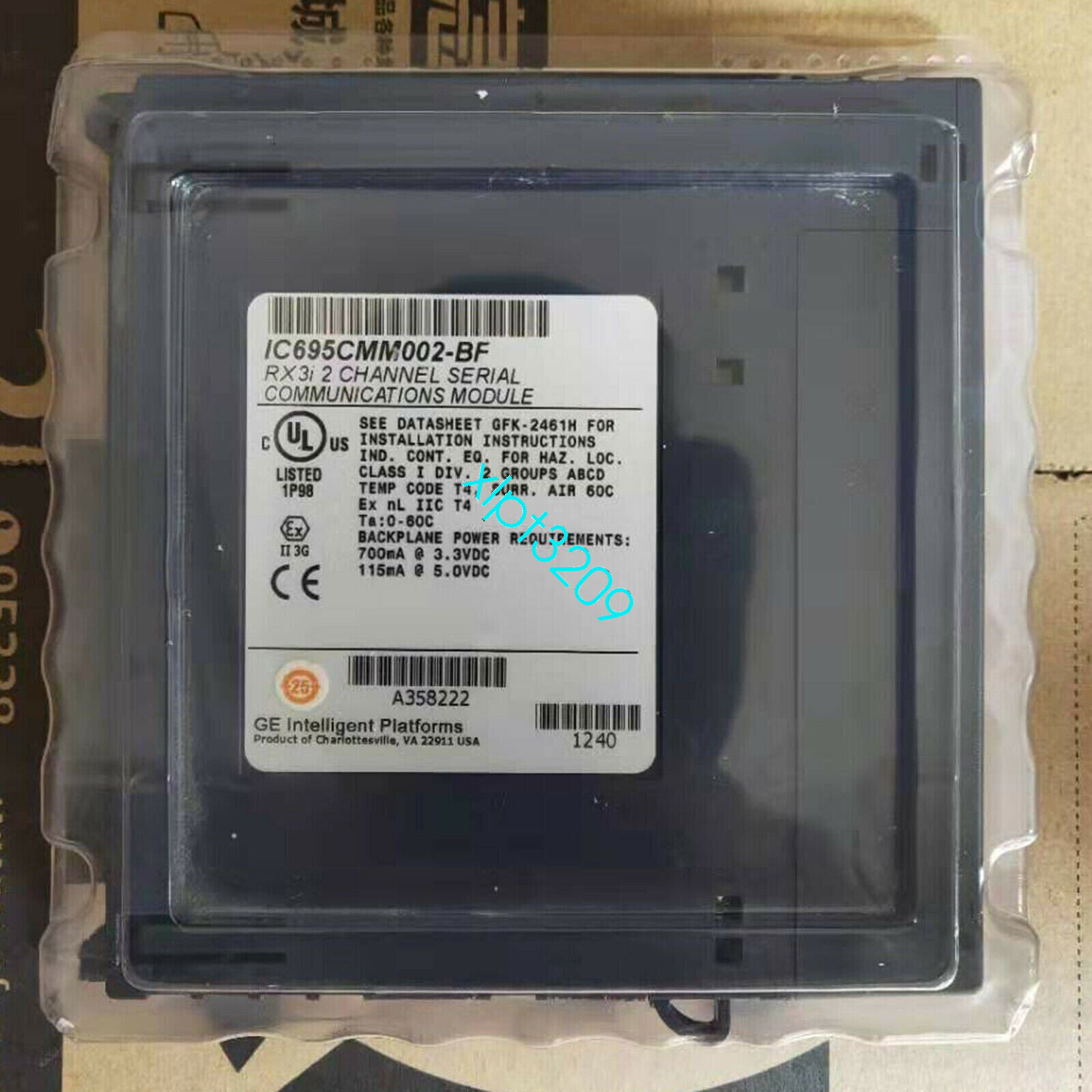 IC695CMM002-BF GE Fanuc Communications Module Brand New FedEx or DHL