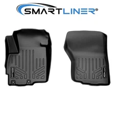 SMARTLINER Custom Fit Floor Mats 1st Row Liner 2011-2021 Mitsubishi Outlander