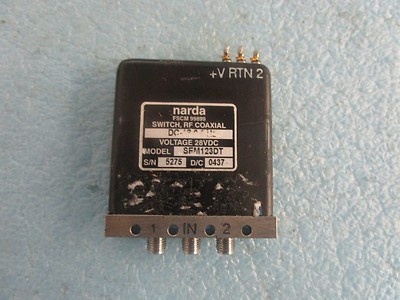 Narda Modell: Sfm123dt RF Koaxial Schalter 