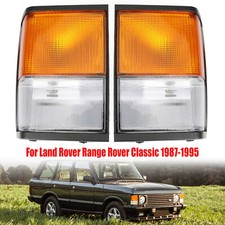 Corner Lamps New For Land Rover Range Rover Classic 1987-1995 Clear Ue