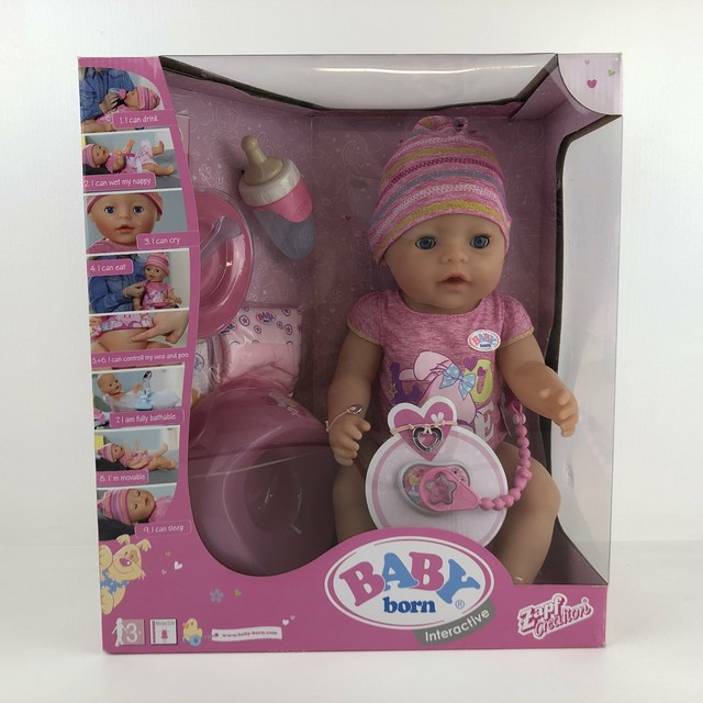 zapf creation baby born interactive