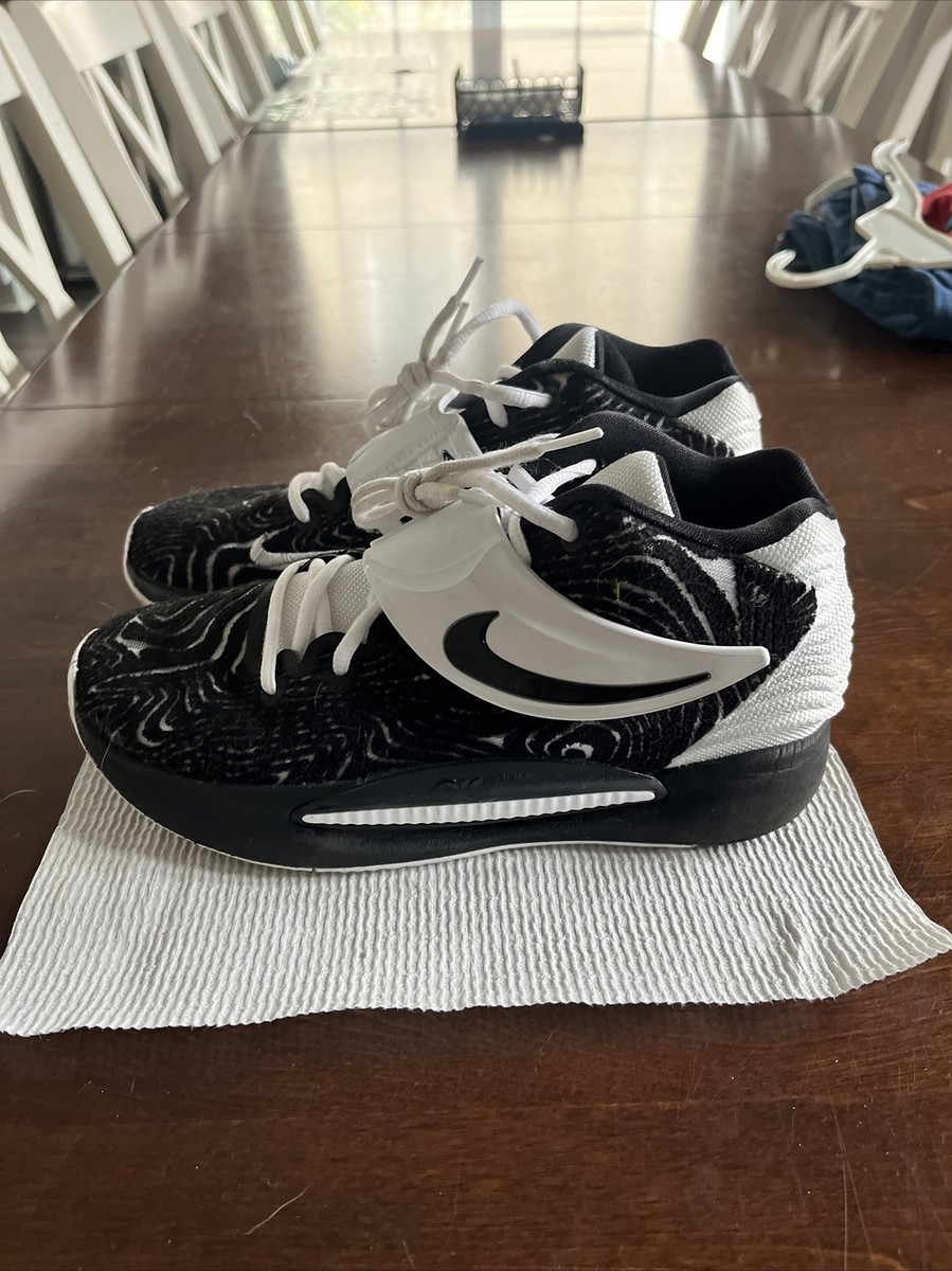 Nike KD 14 Black White (DA7850-001) - Men sz 12 Nike KD14 TB Black White Volt Panda DA7850-001 Basketball  main image 3