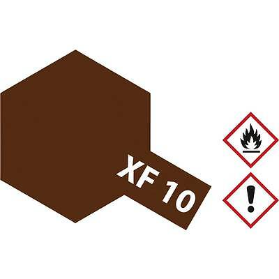 Vernice XF10 Flat Brown di Tamiya per modellismo