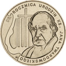 Poland 2 zl 2010 - 95th Anniversary Of Birth Of Twardowski / UNC