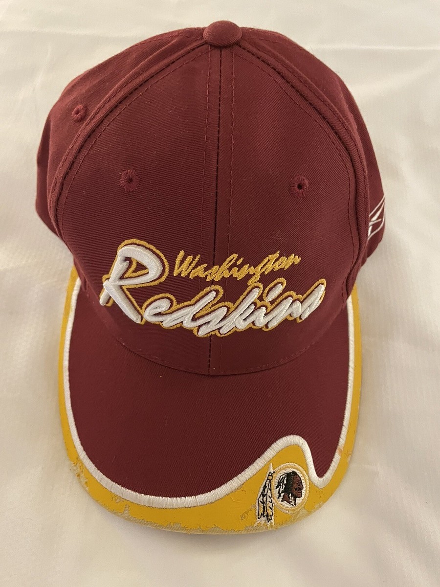 Washington Redskins NFL Hat Cap Adjustable Red Reebok Script | eBay