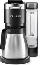 K-Duo plus Single Serve & Carafe Coffee Maker, Multi-Position 60Oz Removable Res