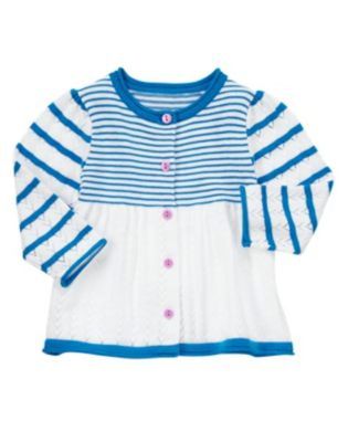 NWT Gymboree Sweater Cardigan Jacket Baby Girl Hippos and Bows Wedding ...