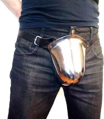 18 Gauge Steel Groin Buhurt Fighter Crotch Protector 15th Century