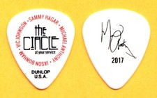 The Circle Michael Anthony Signature Guitar Pick 2017 Tour Van Halen Sammy Hagar