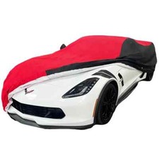 Corvette Car Cover - Red/Black : C7 Stingray - Like New - See Desc. For More