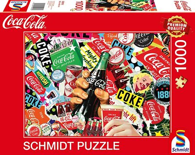 COCA-COLA - COCA-COLA IS IT! * COKE IS IT!  - Schmidt Puzzle 59916 - 1000 Pcs.