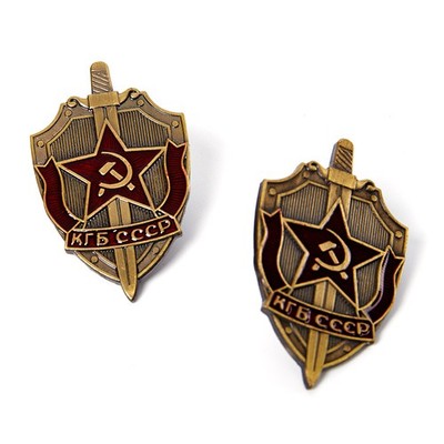 Russian Soviet USSR order medal badge ''KGB of the USSR'' Enamel pin-y