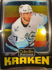 2024-25 O-Pee-Chee Platinum Retro Rainbow JORDAN EBERLE, #R51