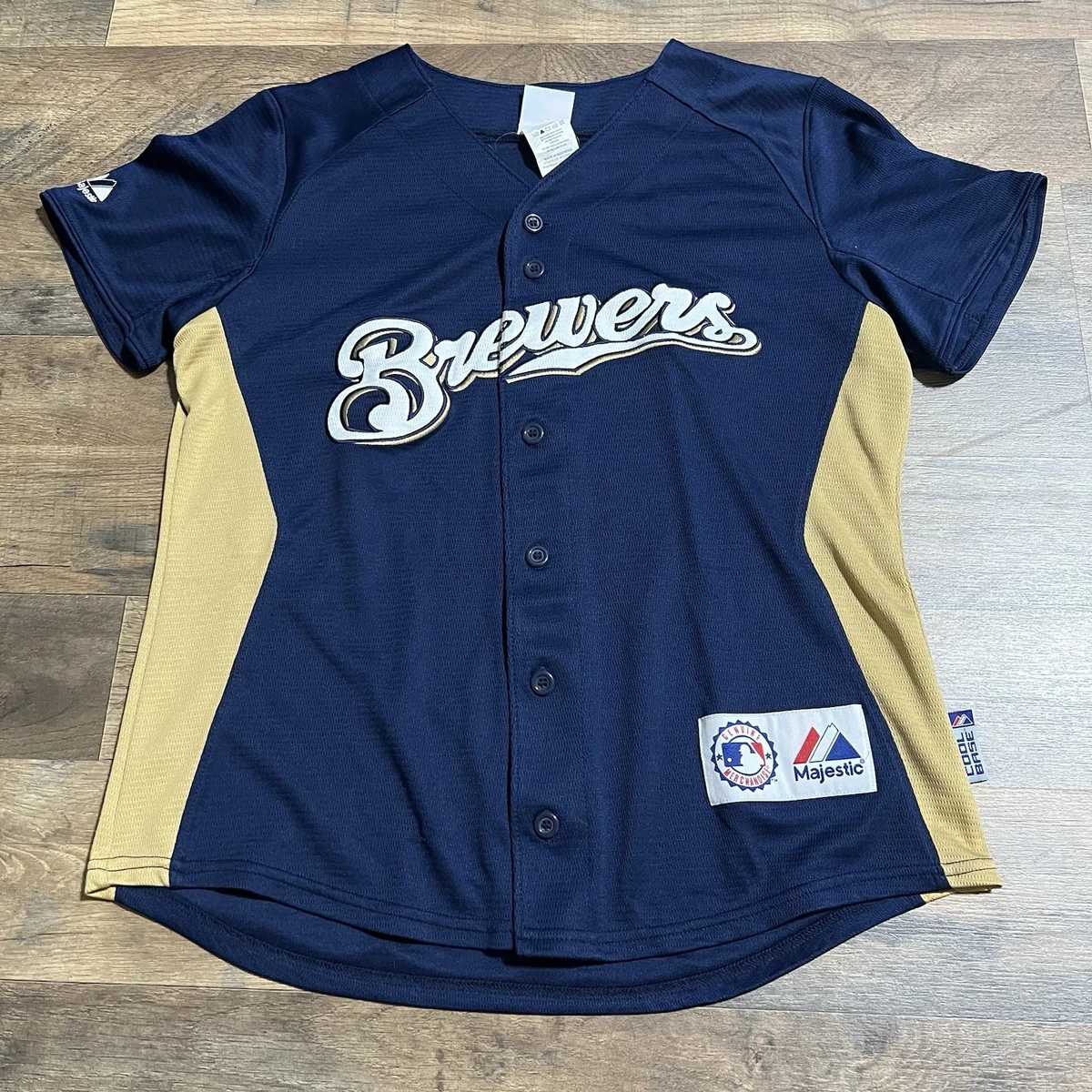 Majestic Milwaukee Brewers MLB Jerseys for sale | eBay