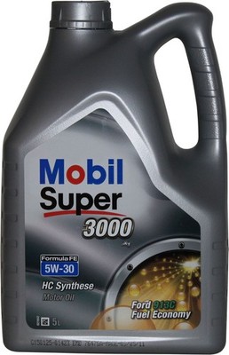 Mobil Super 3000 Formula FE 5W-30 5 Liter Motoröl 5W30 API SL Ford