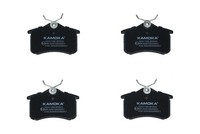 Kamoka Bremsbelagsatz, Scheibenbremse JQ1011082 FüR Renault