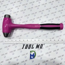 Snap-on Tools New Electric Pink 40oz 1125g Soft Grip Dead Blow Hammer Hbbd40ep